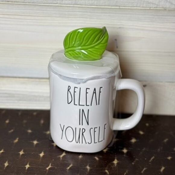 Rae Dunn Other - Rae Dunn Beleaf in Yourself Mug